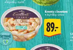 Albert Krevety s česnekem nabídka