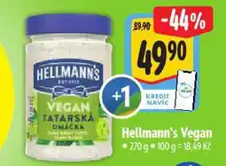 Albert Hellmann's vegan nabídka