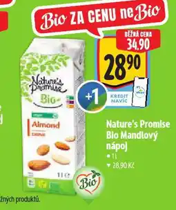 Albert Bio mandlový nápoj nabídka