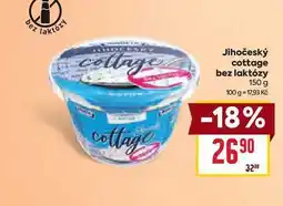 Billa Jihočeský cottage bez laktózy 150g nabídka