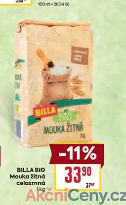 Billa BILLA BIO Mouka žitná celozrnná 1kg nabídka