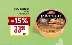 Billa Tofu paštika 100 g nabídka