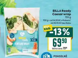 Billa BILLA Ready Caesar wrap 155 g nabídka