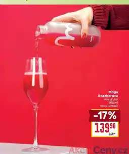 Billa Magu Razzberave více druhů 500 ml nabídka