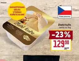 Billa Zlaté kuře Zlaté kuře cena za 1kg nabídka