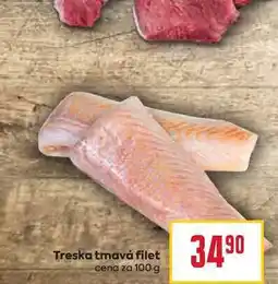 Billa Treska tmavá filet cena za 100 g nabídka