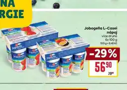 Billa Jobogella L-Casei nápoj více druhů 6x 100 g nabídka