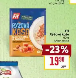 Billa Fit Rýžová kaše 60 g nabídka