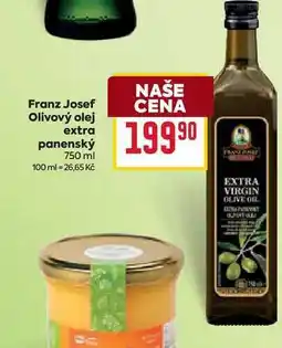 Billa Franz Josef Olivový olej extra panenský 750 ml nabídka