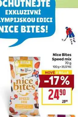 Billa Nice Bites Speed mix 70 g nabídka