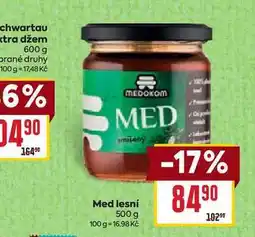 Billa Med lesní 500 g nabídka