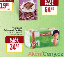 Billa Teekanne Čaj zelený, funkční od 30 g nabídka