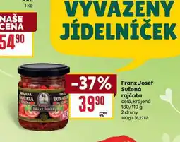 Billa Franz Josef Sušená rajčata celá, krájená 180/110 g nabídka