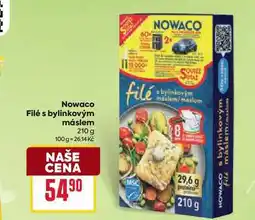 Billa Nowaco Filé s bylinkovým máslem 210 g nabídka
