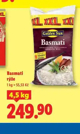 Lidl Basmati rýže nabídka