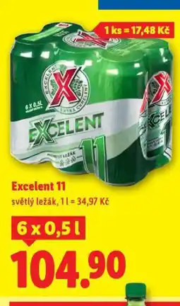 Lidl Pivo excelent 11 nabídka