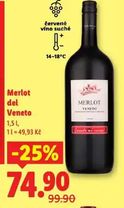 Lidl Merlot del veneto nabídka