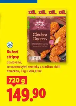 Lidl Kuřecí stripsy nabídka