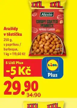 Lidl Arašídy v těstíčku nabídka
