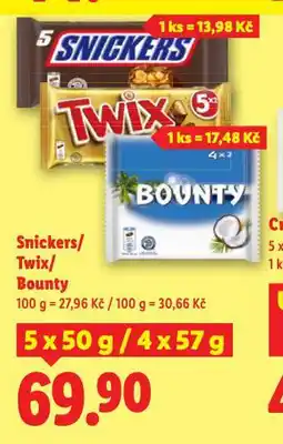Lidl Snickers nabídka