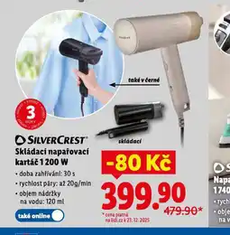 Lidl Skládací napařovací kartáč 1200 w nabídka