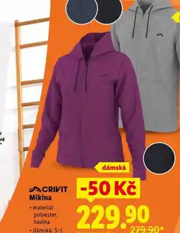 Lidl Dámská mikina nabídka