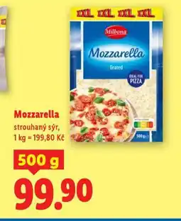 Lidl Mozzarella nabídka