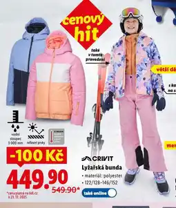 Lidl Lyžařská bunda nabídka