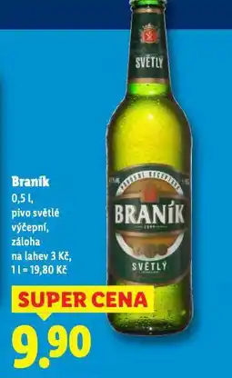 Lidl Pivo braník nabídka