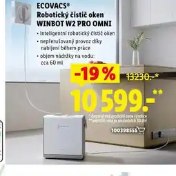 Lidl Robotický vysavač oken nabídka