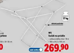 Lidl Sušák na prádlo nabídka