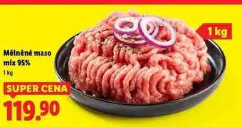 Mělněné maso mix