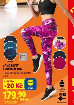 Lidl Funkční legíny nabídka