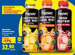 Lidl High protein syrovátkový nápoj nabídka