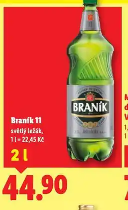 Lidl Pivo braník 11 nabídka