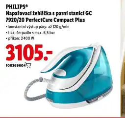 Lidl Philips napařovací žehlička s parní stanicí nabídka