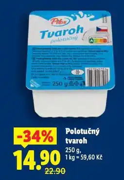 Lidl Polotučný tvaroh nabídka