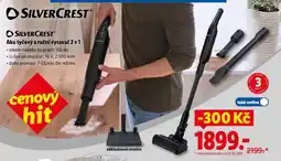 Lidl Aku tyčový a ruční vysavač 2v1 nabídka