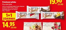 Lidl Proteinová tyčinka nabídka