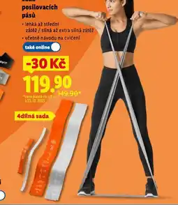 Lidl Sada posilovacích pásů nabídka