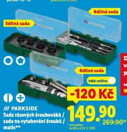 Lidl Sada na vytahování šroubů nabídka