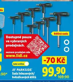 Lidl Sada hvězdicových klíčů nabídka