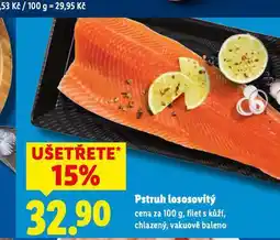 Lidl Pstruh lososovitý nabídka