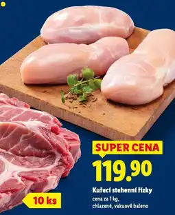 Lidl Kuřecí stehenní řízky nabídka