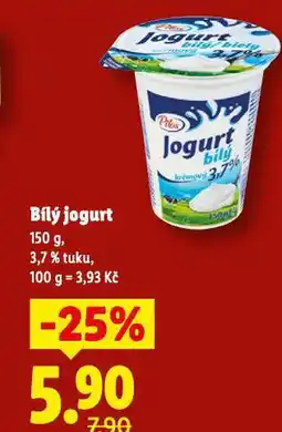 Lidl Bílý jogurt nabídka