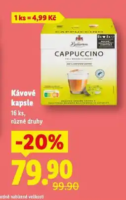Lidl Kávové kapsle nabídka