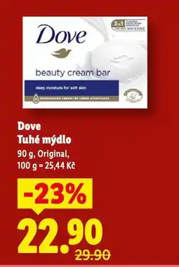 Lidl Dove tuhé mýdlo nabídka