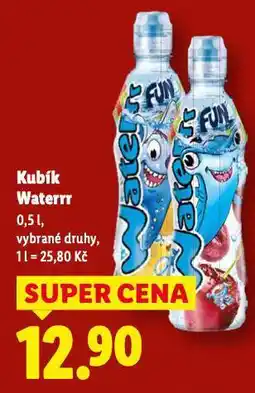 Lidl Kubík waterrr nabídka