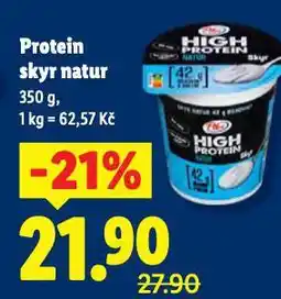 Lidl Protein skyr natur nabídka