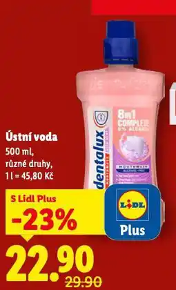 Lidl Ústní voda nabídka